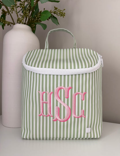 TRVL SAGE PIMLICO STRIPE BOTTLE BAG