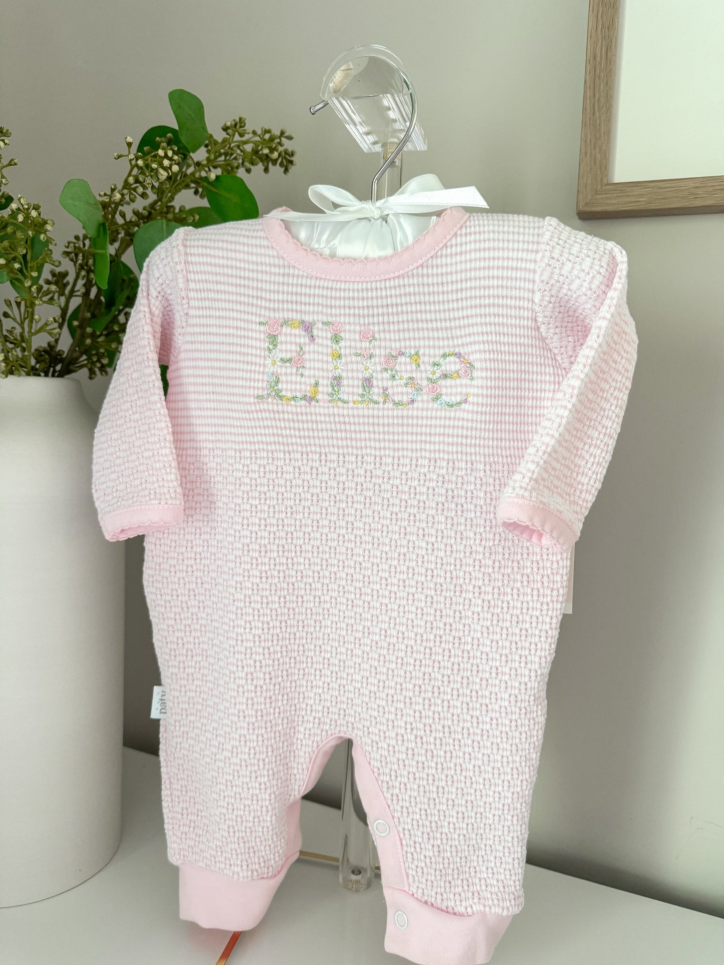 Paty Romper with Pima Trim