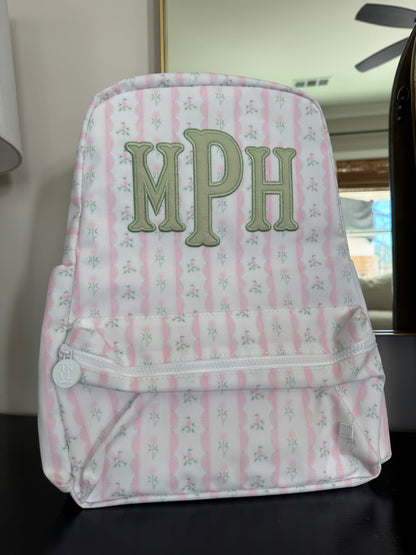 TRVL PINK RIBBON FLORAL BACKPACK
