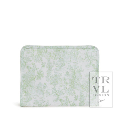 TRVL MEDIUM GREEN TOILE ROADIE