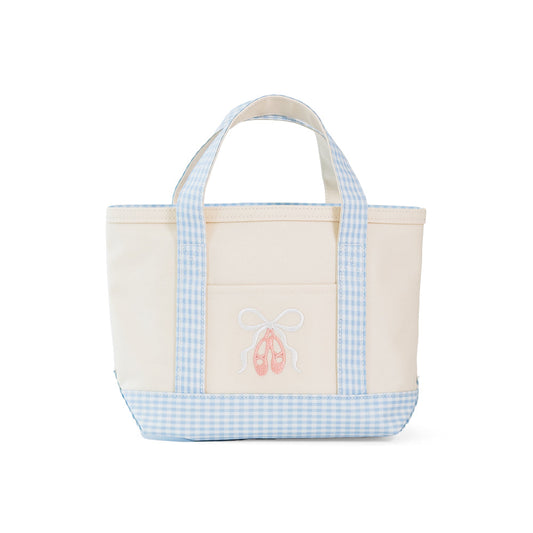 TRVL MINI TOTE BALLET IN BLUE MIST
