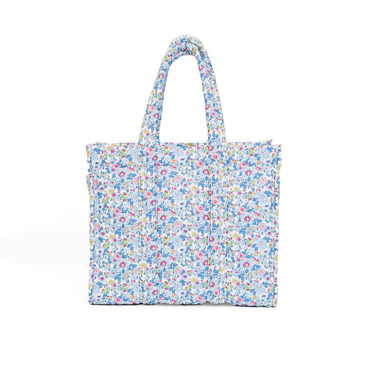 TRVL BRIDGEHAMPTON FLORAL GO GO TOTE