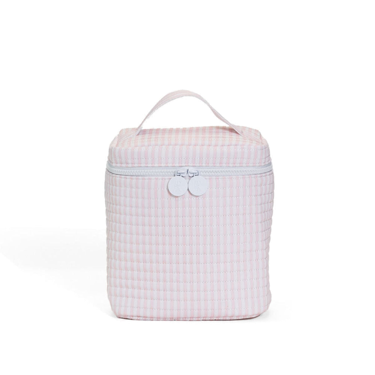 TRVL PINK PIMLICO STRIPE QUILTED LUNCHBOX