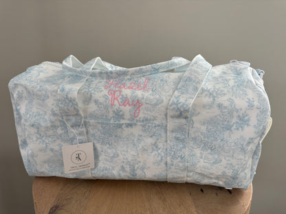 TRVL BLUE TOILE WEEKENDER DUFFEL