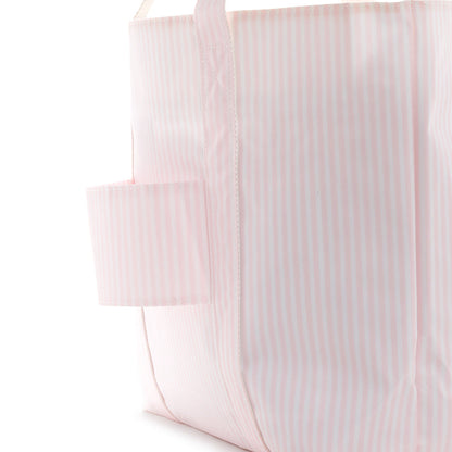 TRVL PINK PIMLICO STRIPE JUMBO TOTE