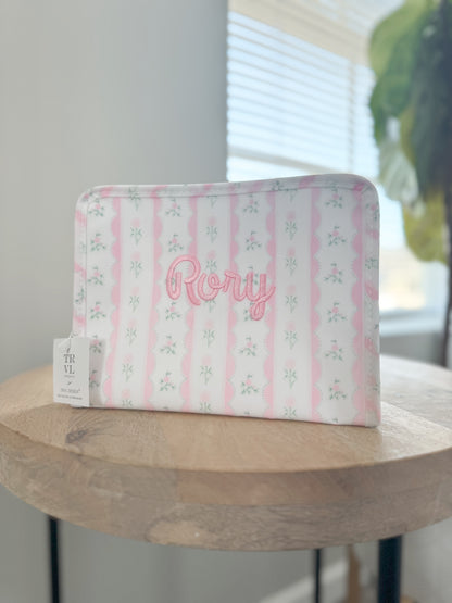 TRVL PINK RIBBON FLORAL MEDIUM ROADIE