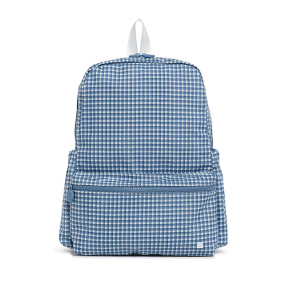 TRVL Rodeo Check Indigo BACKPACK