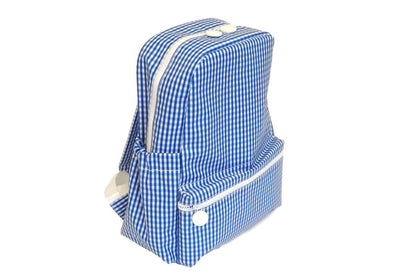 TRVL ROYAL GINGHAM BACKPACK
