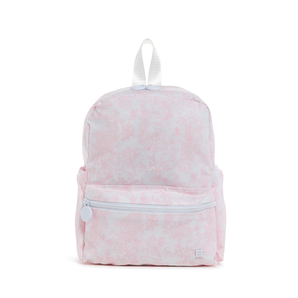 TRVL PINK BUNNY TOILE MINI BACKPACK