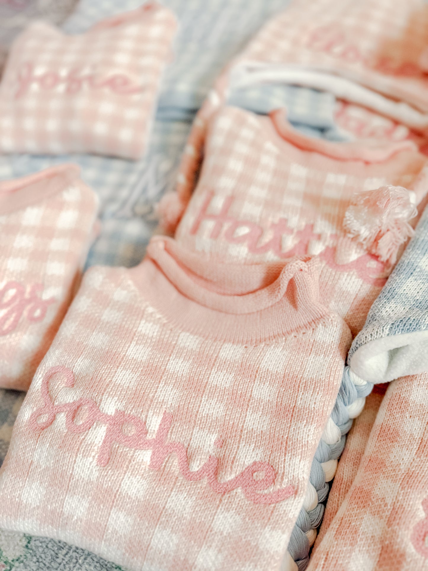 Gingham Rollnecks