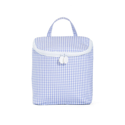 TRVL LILAC GINGHAM LUNCHBOX