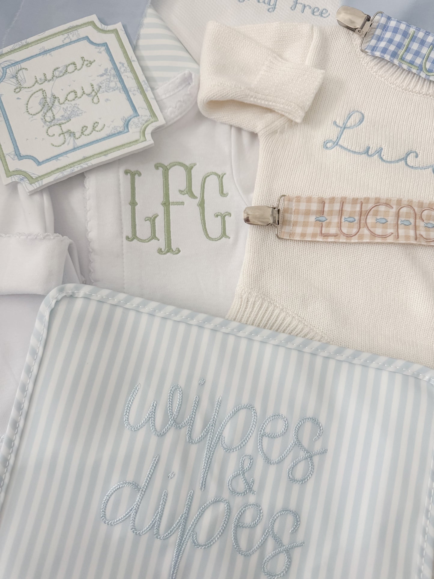 Newborn Boys Ultimate Baby Bundle, completely customizable