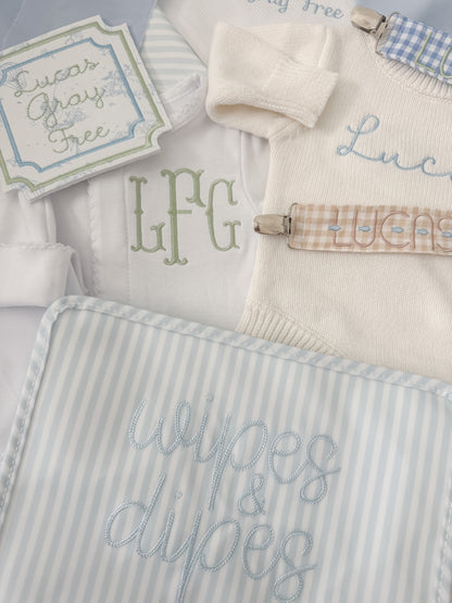 Newborn Boys Ultimate Baby Bundle, completely customizable