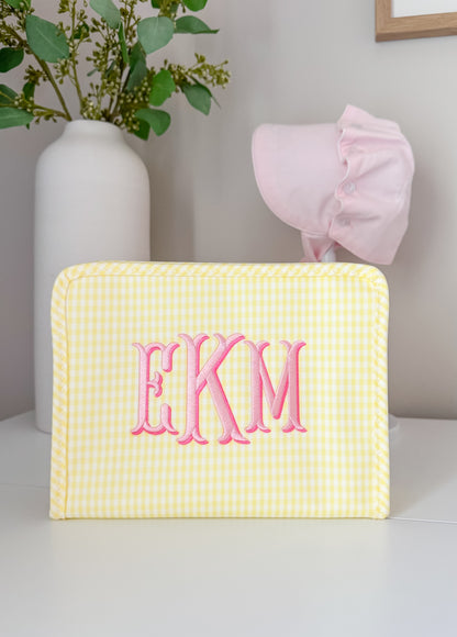 TRVL Buttercup Yellow Gingham Roadies