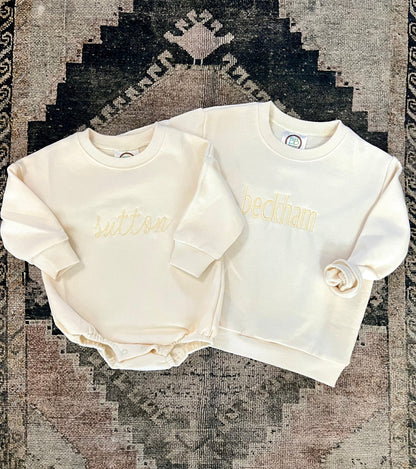 Monochromatic Sweatshirts and Sweatshirt Bubbles