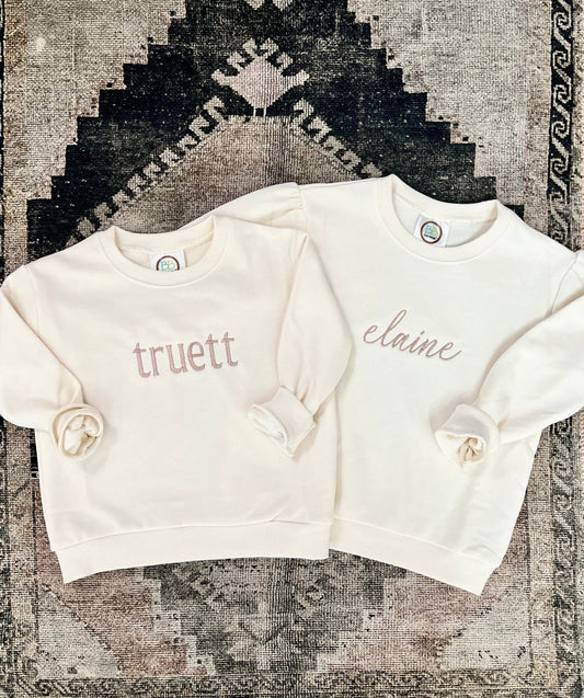 Monochromatic Sweatshirts and Sweatshirt Bubbles